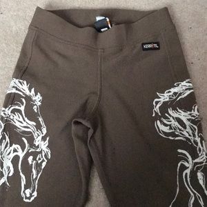 Brown riding pants